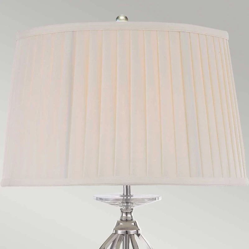 Elstead Lighting LED Tafellamp Aegean | 1X E27 Max 60W | Polished Nickel