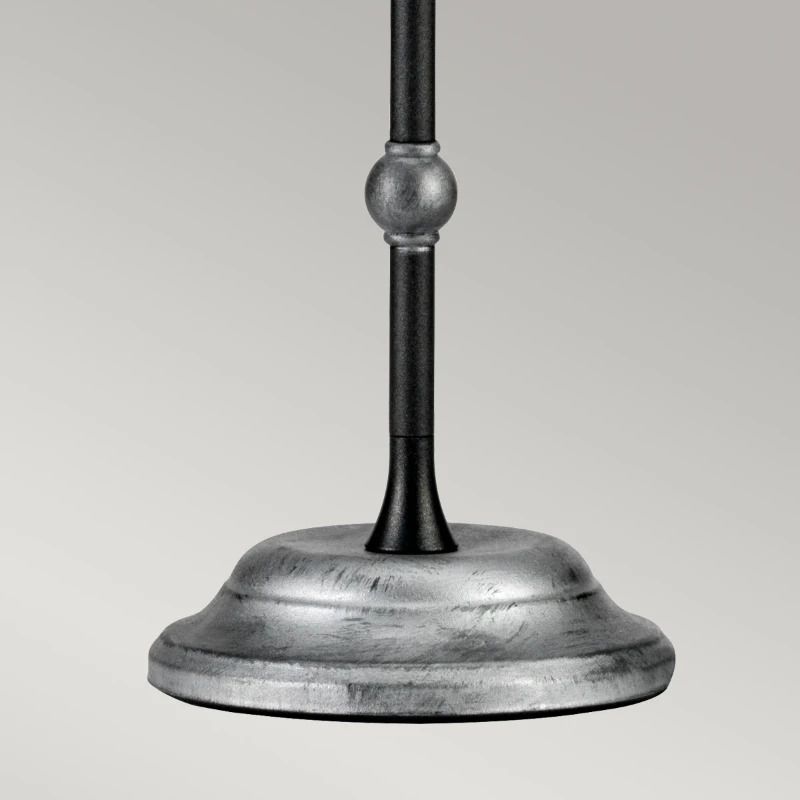 Elstead Lighting LED Tafellamp Amarilli | 1X E27 Max 60W | Black with Silver Patina