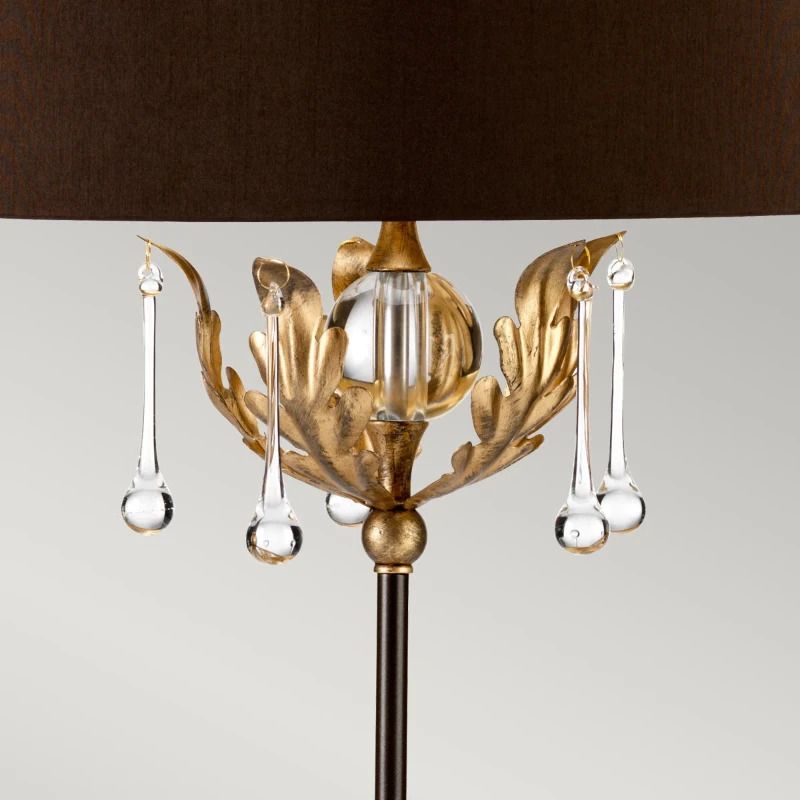 Elstead Lighting LED Tafellamp Amarilli | 1X E27 Max 60W | Bronze with Gold Patina