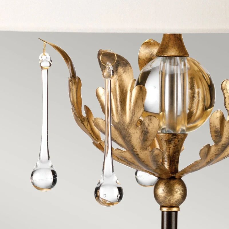 Elstead Lighting LED Tafellamp Amarilli | 1X E27 Max 60W | Bronze with Gold Patina