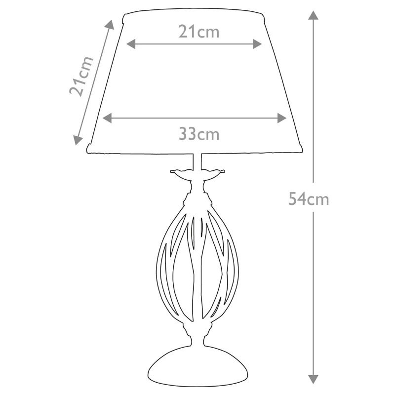 Elstead Lighting LED Tafellamp Artisan | 1X E27 Max 60W | Black