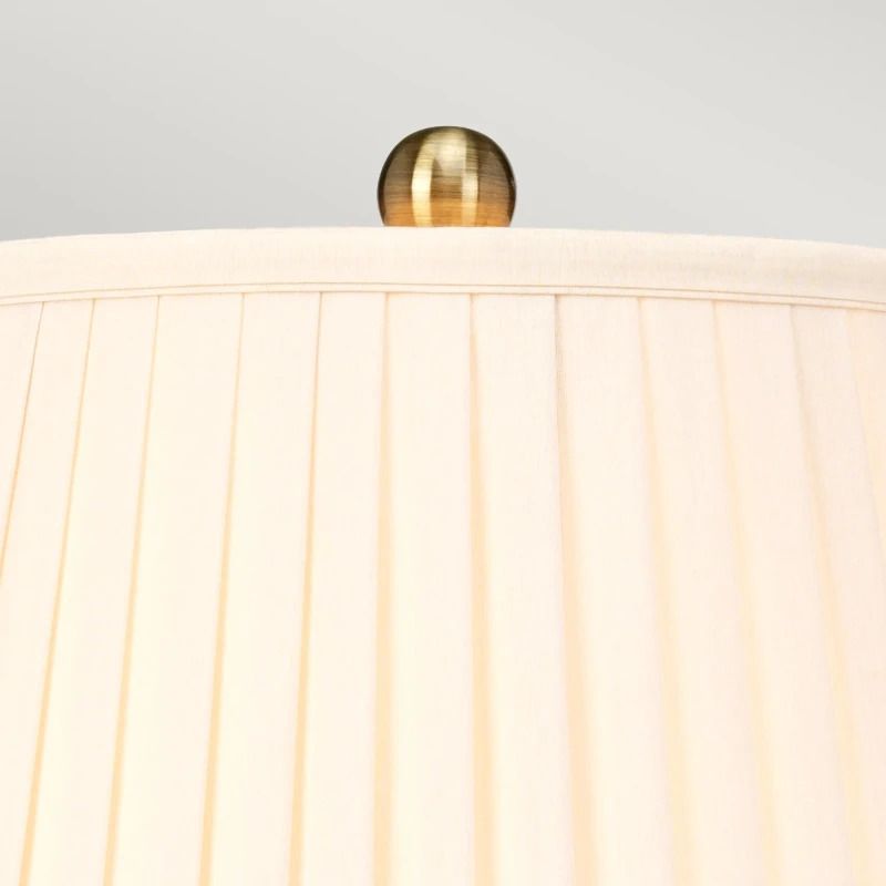 Elstead Lighting LED Tafellamp Arum Lily | 1X E27 Max 60W | Aged Brass