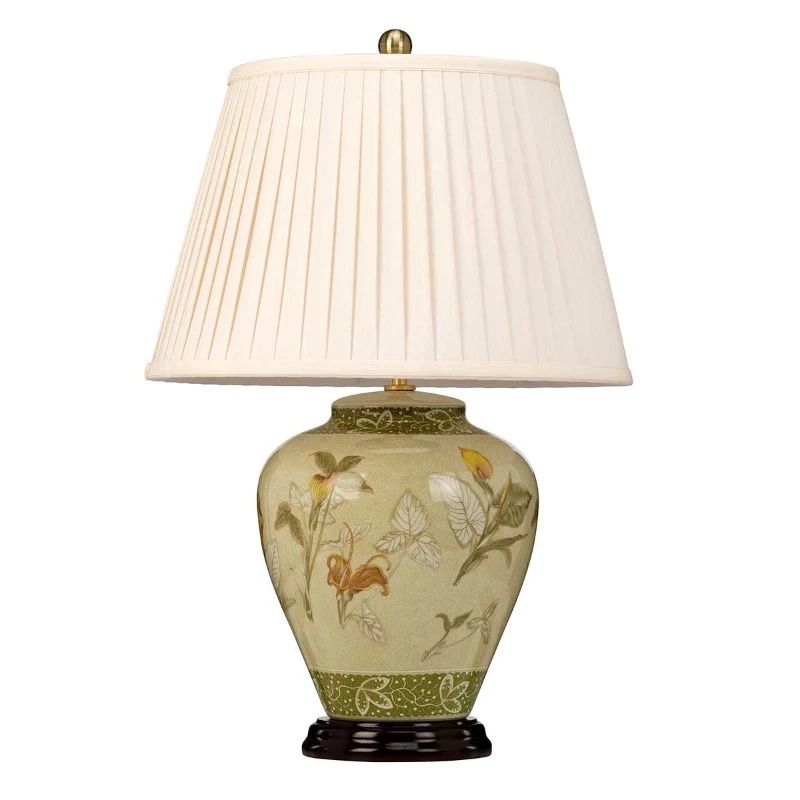 Elstead Lighting LED Tafellamp Arum Lily | 1X E27 Max 60W | Aged Brass