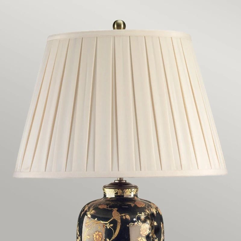 Elstead Lighting LED Tafellamp Black Birds | 1X E27 Max 60W | Black and Gold