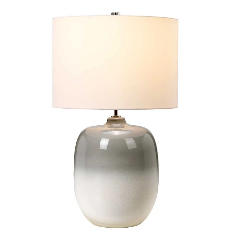 Elstead Lighting LED Tafellamp Chalk Farm | 1X E27 Max 60W | Light Grey / Chalk White