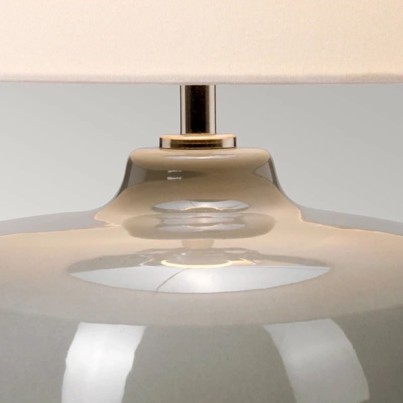 Elstead Lighting LED Tafellamp Chalk Farm | 1X E27 Max 60W | Light Grey / Chalk White