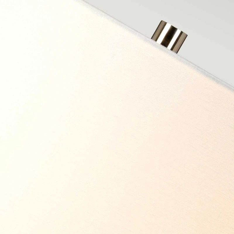 Elstead Lighting LED Tafellamp Chelsfield | 1X E27 Max 60W | Pale Green and White, White Shade.