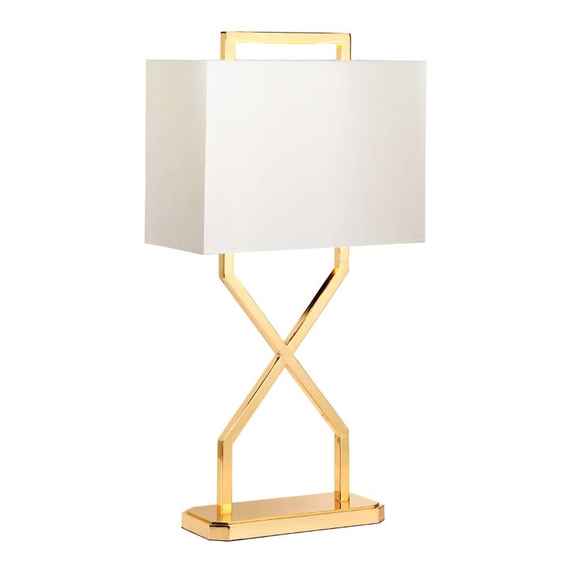 Elstead Lighting LED Tafellamp Cross | 1X E27 Max 60W | Polished Gold