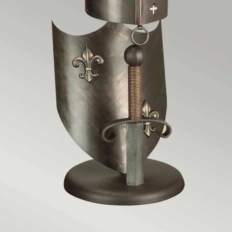 Elstead Lighting LED Tafellamp Crusader | 5.7W 3000K 600Lm 830 | Burnished Bronze