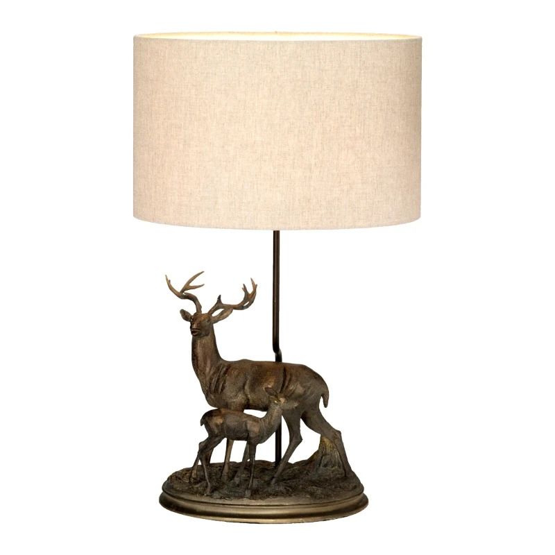 Designer's Lightbox LED Tafellamp Amelia | 1X E27 Max 40W | Bronze Patina