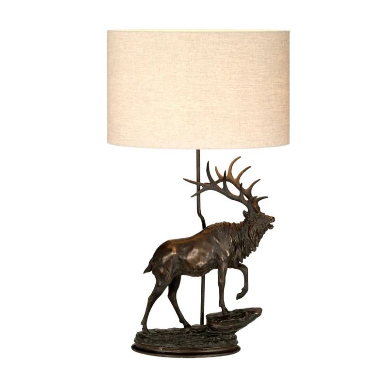 Designer's Lightbox LED Tafellamp Angus | 1X E27 Max 40W | Bronze Patina