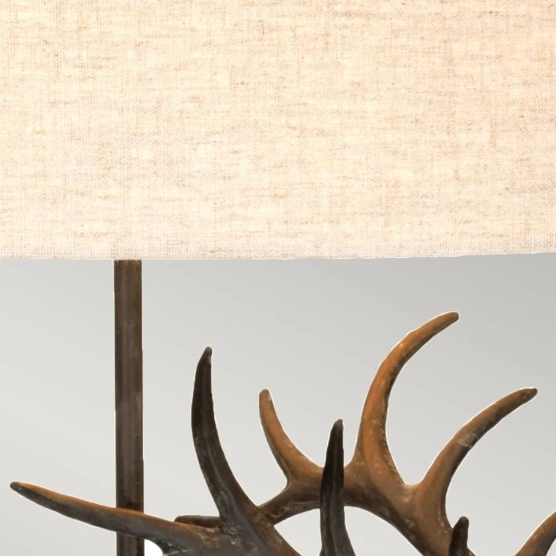 Designer's Lightbox LED Tafellamp Angus | 1X E27 Max 40W | Bronze Patina