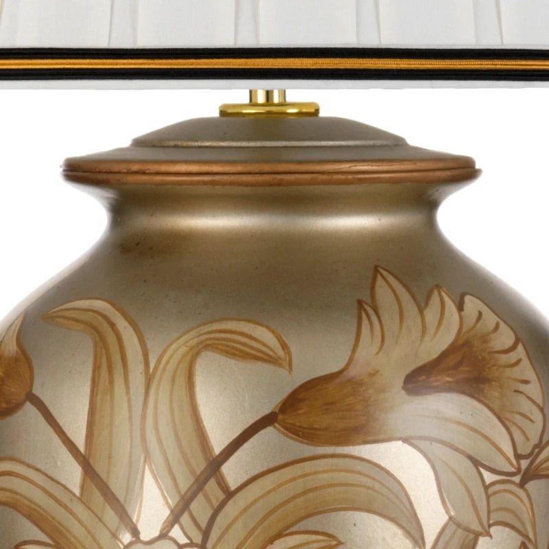 Designer's Lightbox LED Tafellamp Dian | 1X E27 Max 60W | Silver and Gold