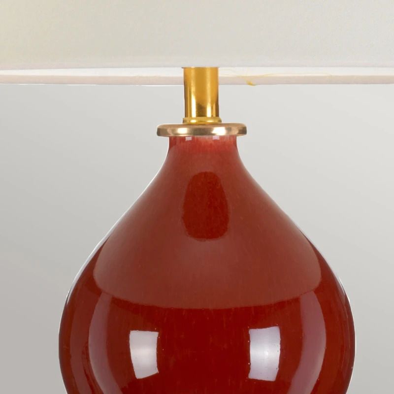 Designer's Lightbox LED Tafellamp Harbin | 1X E27 Max 60W | Oxblood
