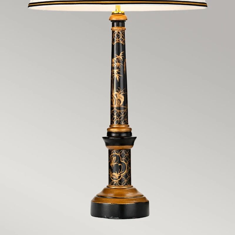 Designer's Lightbox LED Tafellamp Strasbourg | 1X E27 Max 60W | Black and Gold