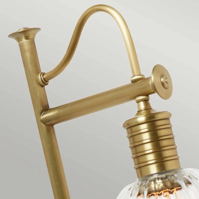 Elstead Lighting LED Tafellamp Douille | 1X E27 Max 60W | Aged Brass