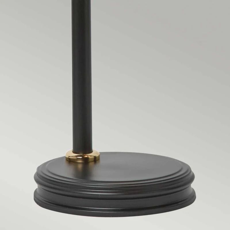 Elstead Lighting LED Tafellamp Douille | 1X E27 Max 60W | Black/Polished Brass