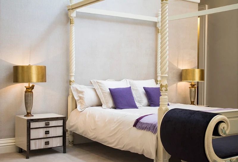 Flambeau LED Tafellamp Bienville | 1X E27 Max 60W | Silver/Gold and Brown