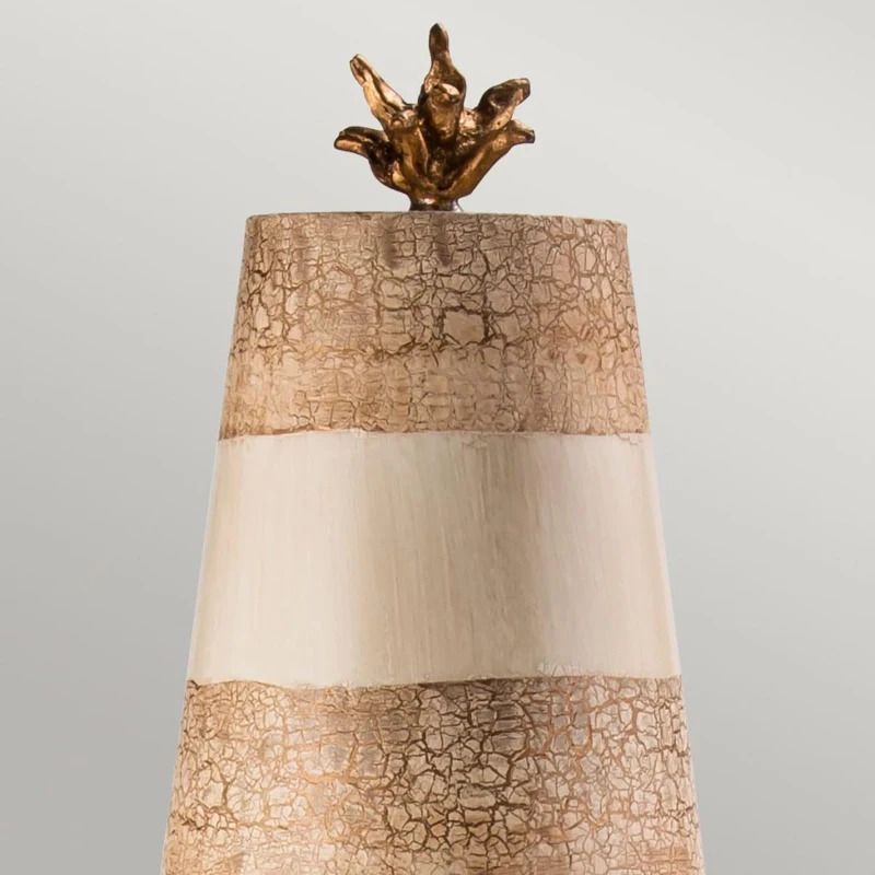 Flambeau LED Tafellamp Birdland | 1X E27 Max 60W | Cream & Gold
