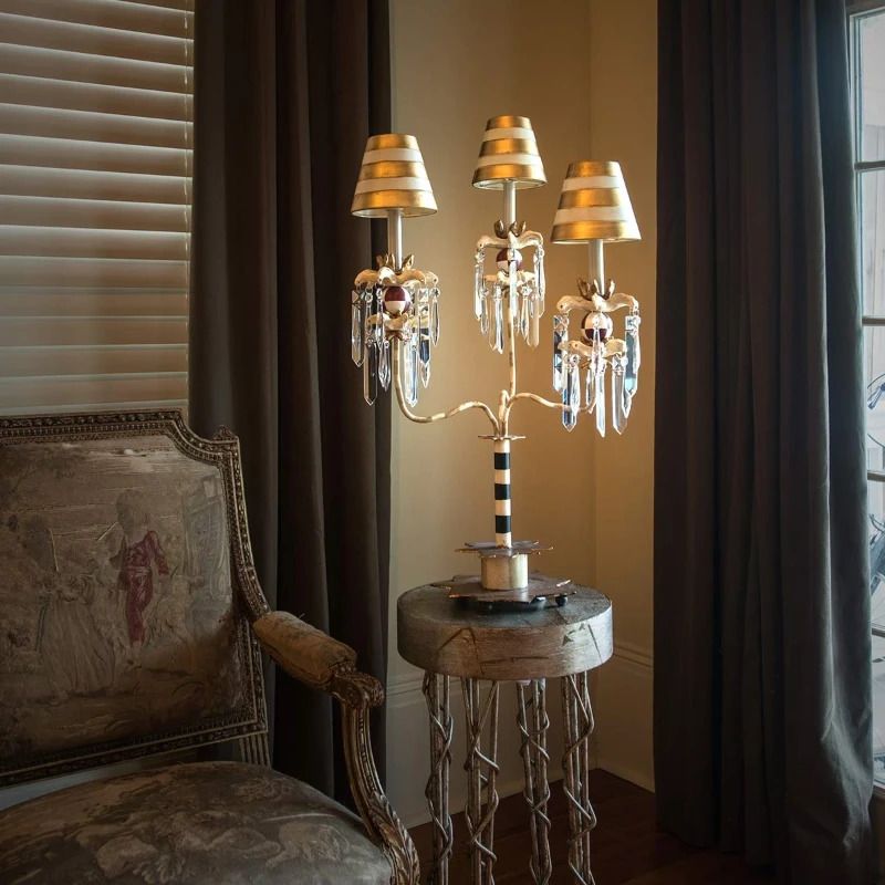 Flambeau LED Tafellamp Birdland | 1X E27 Max 60W | Cream & Gold