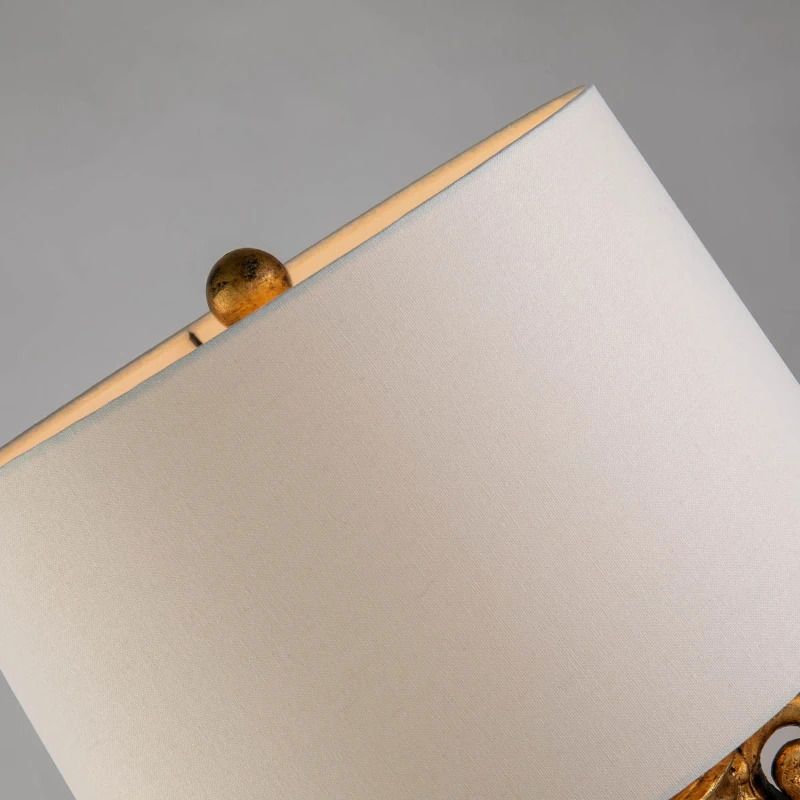 Flambeau LED Tafellamp Gallier | 1X E27 Max 60W | Black and Gold
