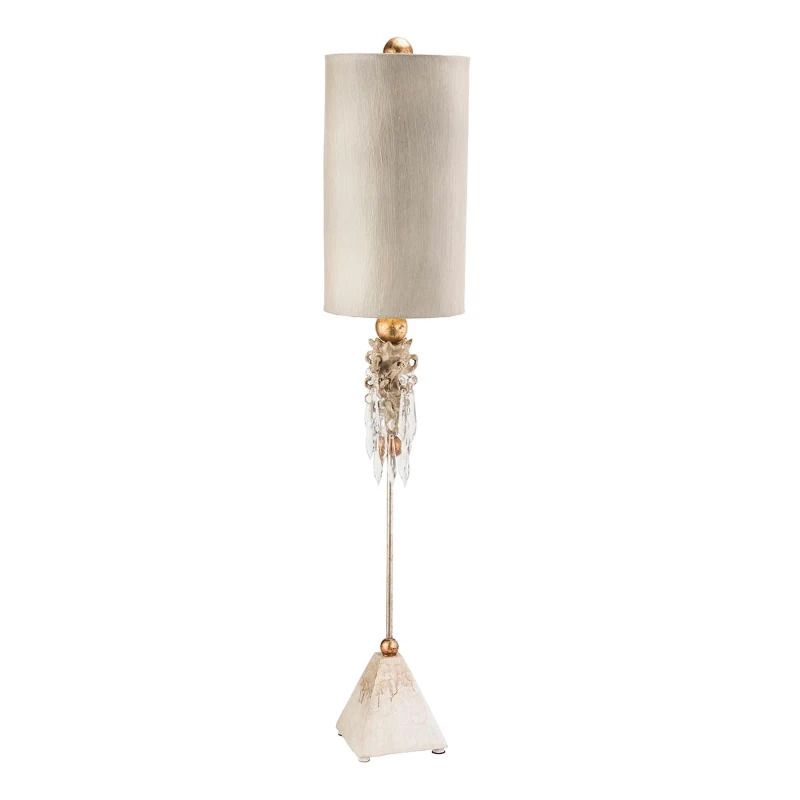 Flambeau LED Tafellamp Madison | 1X E27 Max 60W | Putty Patina, Gold Leaf.