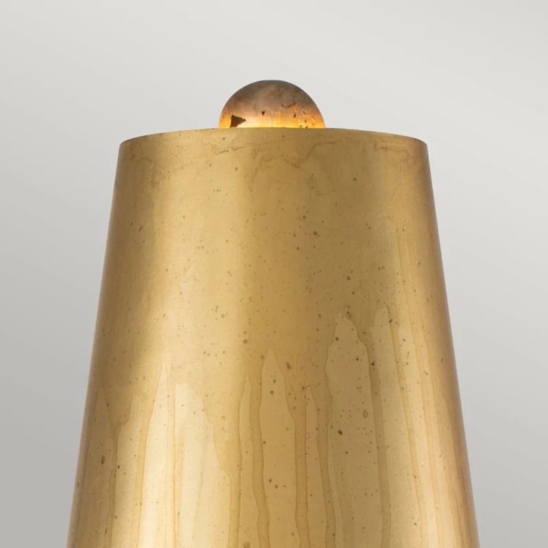 Flambeau LED Tafellamp Noma Luxe | 1X E27 Max 60W | Gold, Black and Silver Leaf