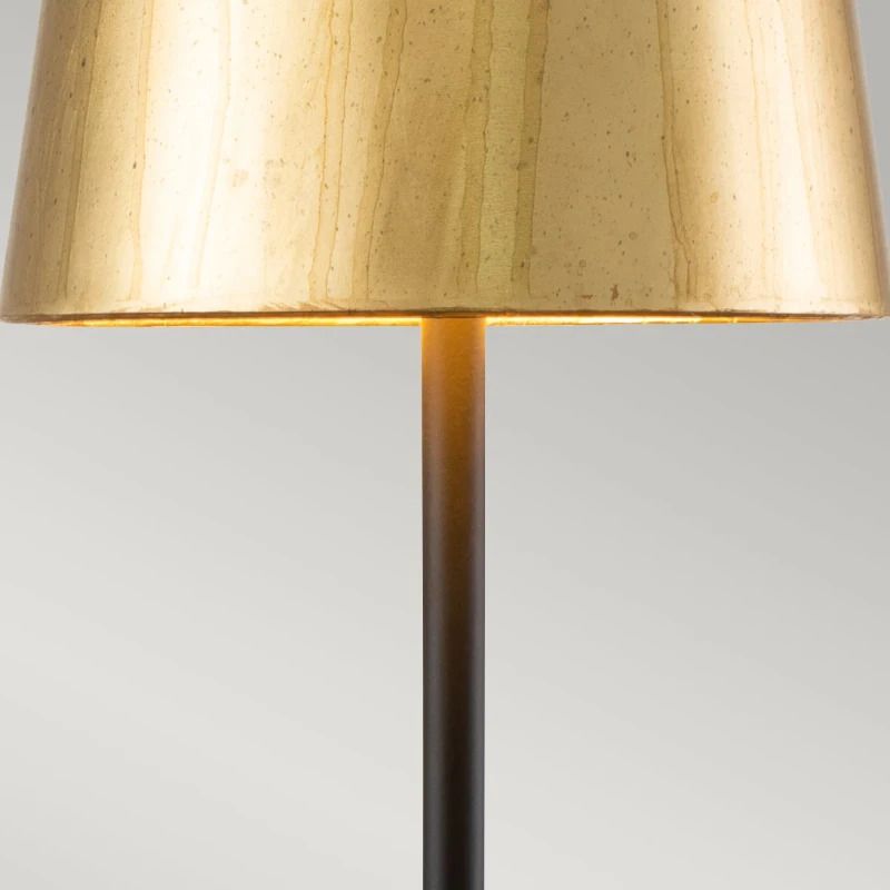 Flambeau LED Tafellamp Noma Luxe | 1X E27 Max 60W | Gold, Black and Silver Leaf