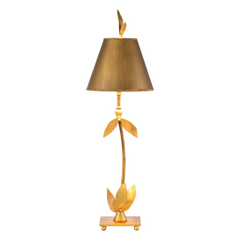Flambeau LED Tafellamp Red Bell | 1X E27 Max 60W | Gold Leaf