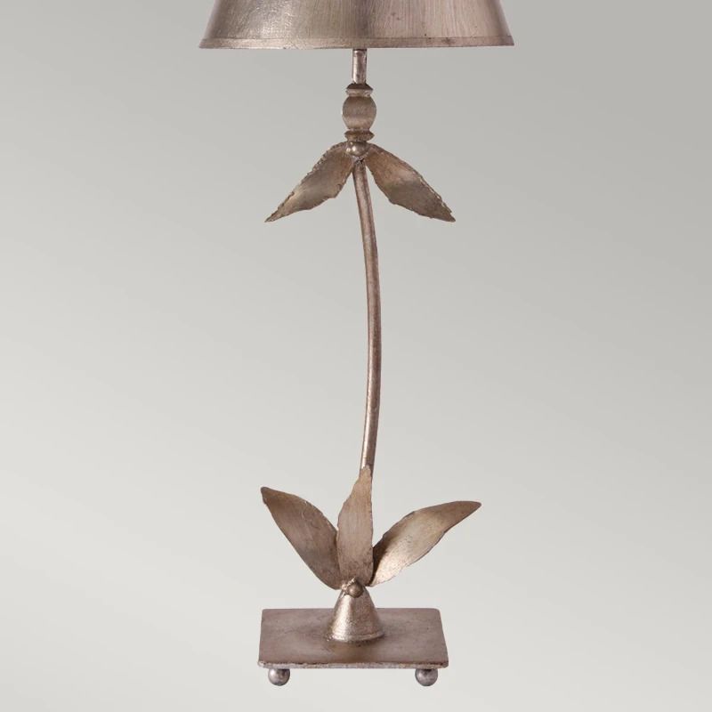 Flambeau LED Tafellamp Red Bell | 1X E27 Max 60W | Silver Leaf