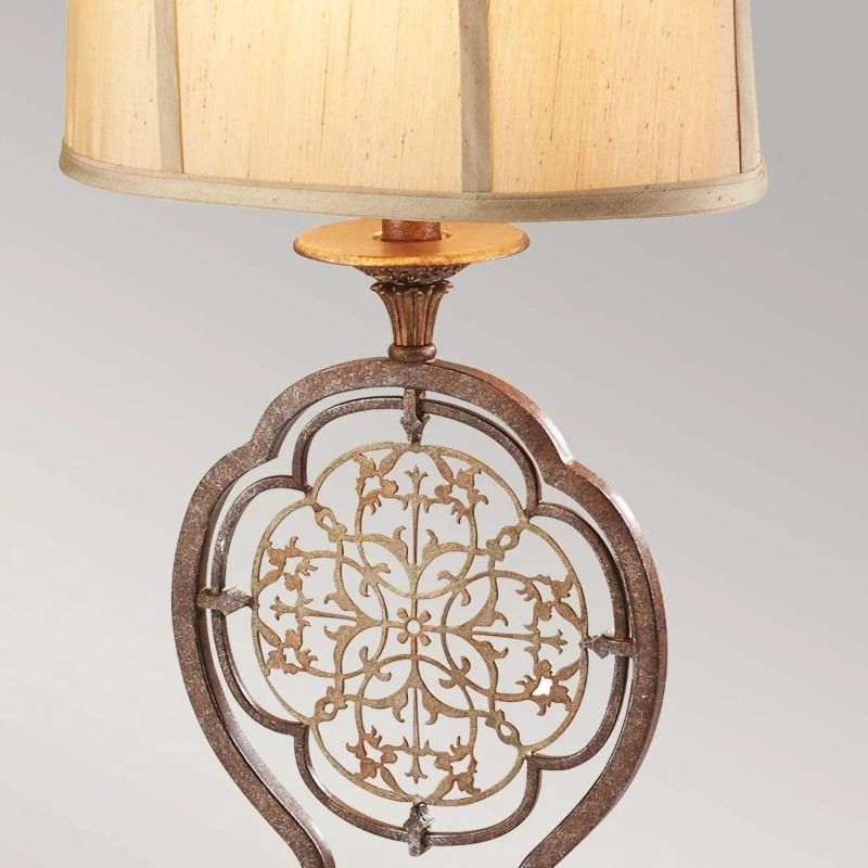 Feiss LED Tafellamp Marcella | 1X E27 Max 60W | British Bronze/Oxidized Bronze