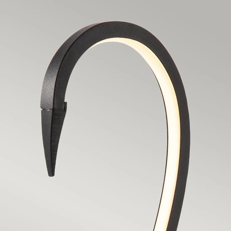 Elstead Lighting LED Tafellamp Flamingo | 6W 3000K 420Lm 830 | Black