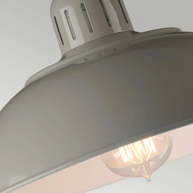 Elstead Lighting LED Tafellamp Franklin | 1X E27 Max 60W | Tarpaulin Grey