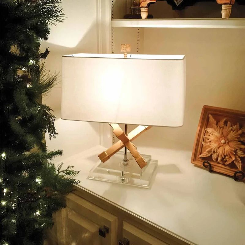 Gilded Nola LED Tafellamp Jackson Square | 1X E27 Max 60W | Distressed Gold