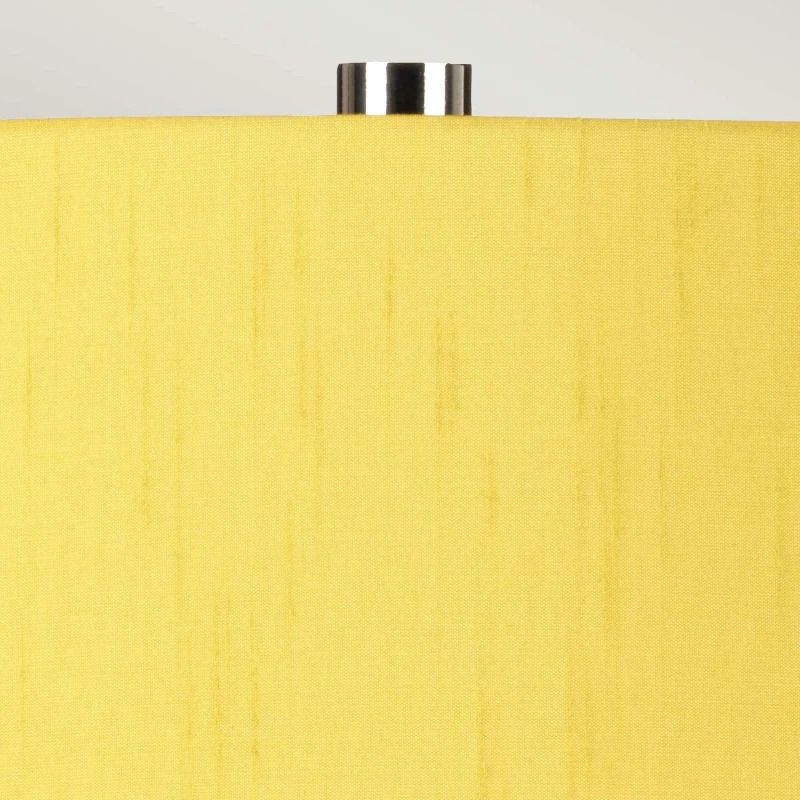 Elstead Lighting LED Tafellamp ISLA | 1X E27 Max 60W | Polished Nickel, White, Yellow