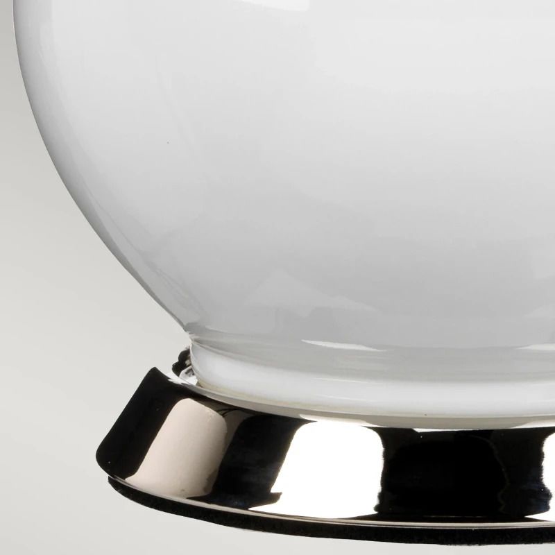Elstead Lighting LED Tafellamp ISLA | 1X E27 Max 60W | Polished Nickel, White, Yellow