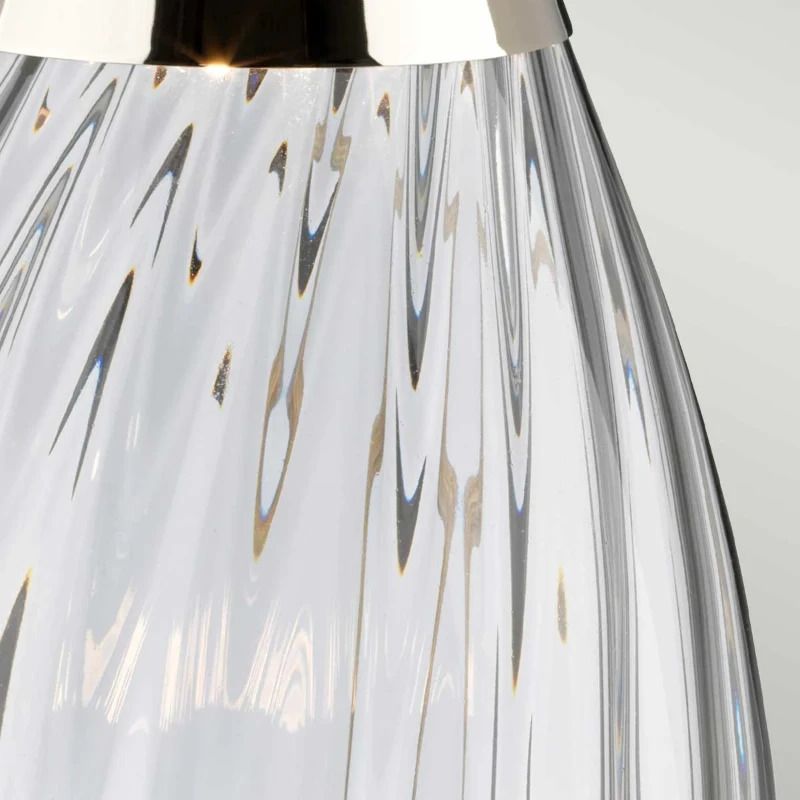 Elstead Lighting LED Tafellamp Lena - Smoke | E27 60W 3000K 620Lm 830 | Smoke-tinted Glass / Slate Shade