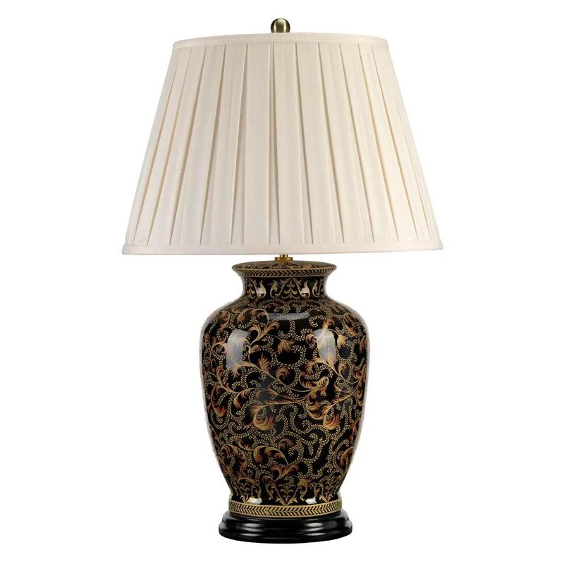 Elstead Lighting LED Tafellamp Morris | 1X E27 Max 60W | Gold and Black
