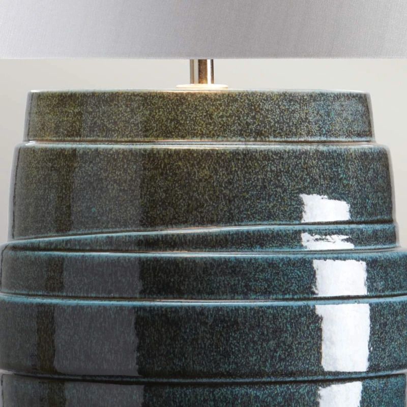 Elstead Lighting LED Tafellamp Neptune | 1X E27 Max 60W | Blue Glaze