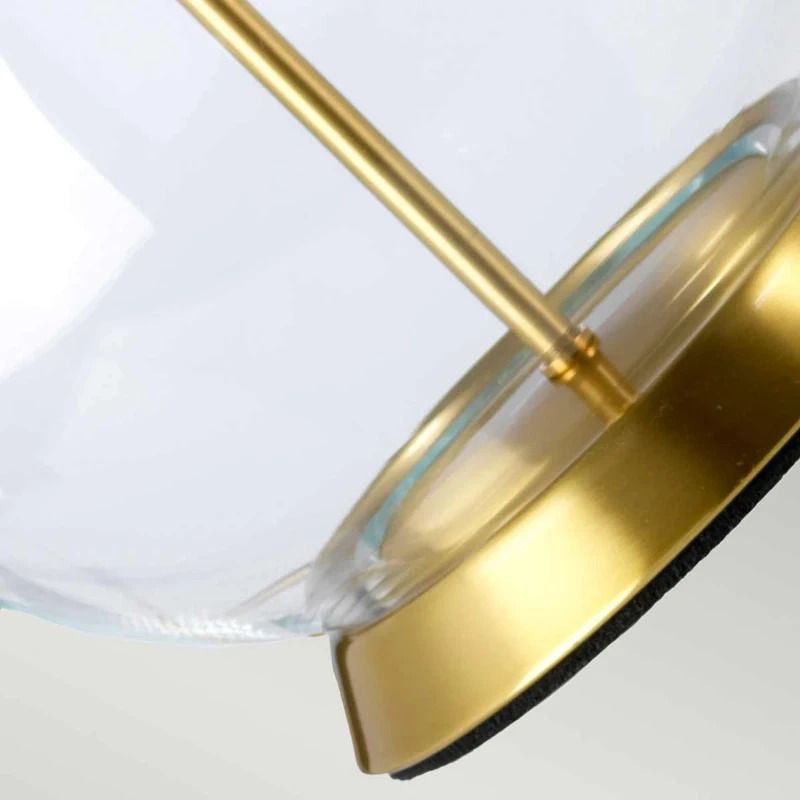 Elstead Lighting LED Tafellamp Orb | 1X E27 Max 60W | Aged Brass with White Shade