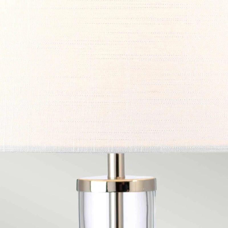 Elstead Lighting LED Tafellamp Orb | 1X E27 Max 60W | Polished Nickel with White Shade