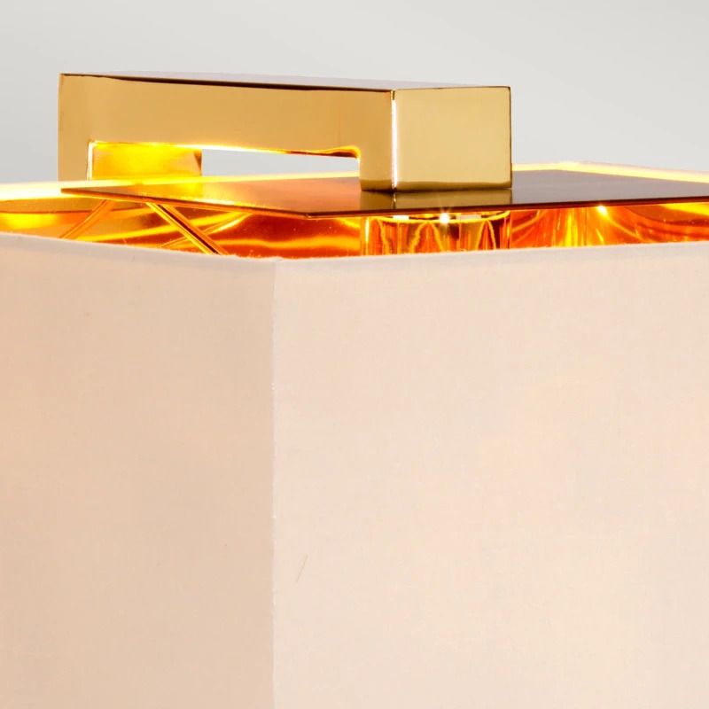 Elstead Lighting LED Tafellamp Plein | 1X E27 Max 60W | Dark Brown/Polished Gold