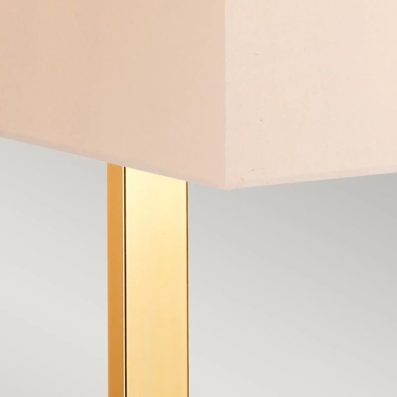 Elstead Lighting LED Tafellamp Plein | 1X E27 Max 60W | Dark Brown/Polished Gold