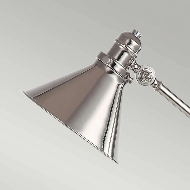 Elstead Lighting LED Tafellamp Provence | 1X E27 Max 60W | Polished Nickel