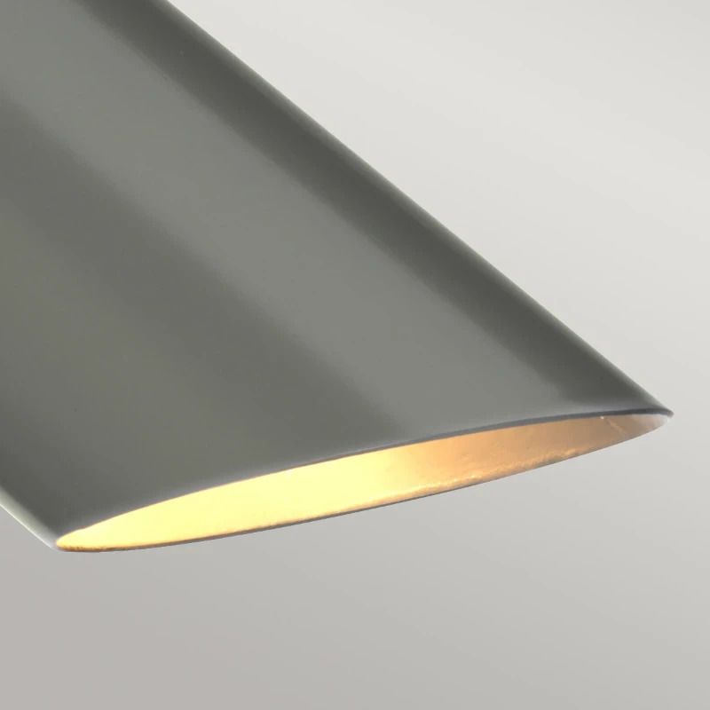 Elstead Lighting LED Tafellamp Quinto | 1X E27 Max 8W | Dark Grey/Polished Nickel