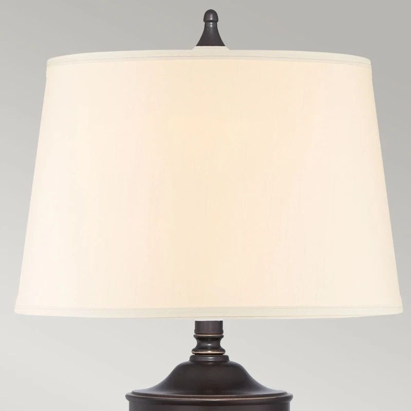 Quoizel LED Tafellamp Dennison | 1X E27 Max 60W | Palladian Bronze