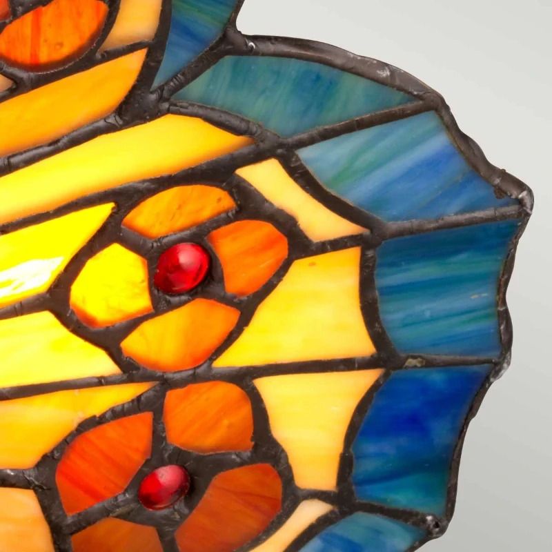 Quoizel Tiffany LED Tafellamp Tiffany Animal Lamps | G9 12W 3000K 300Lm 830 | Architectural Bronze