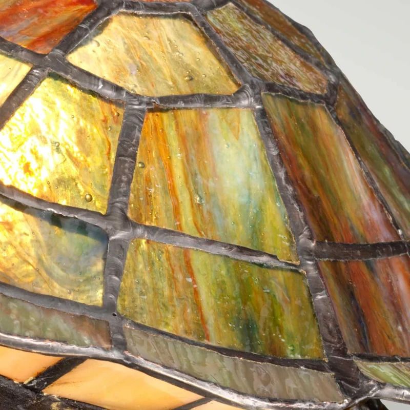 Quoizel Tiffany LED Tafellamp Tiffany Animal Lamps | G9 3W 3000K 300Lm 830 | Vintage Bronze