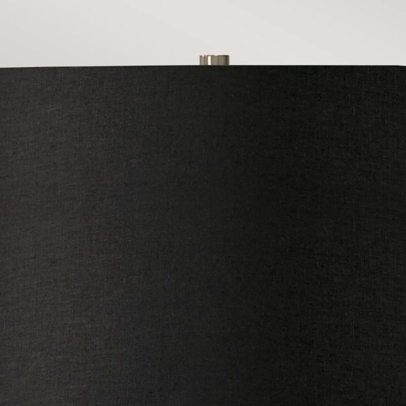 Elstead Lighting LED Tafellamp Ripple | 1X E27 Max 60W | White with Black Shade
