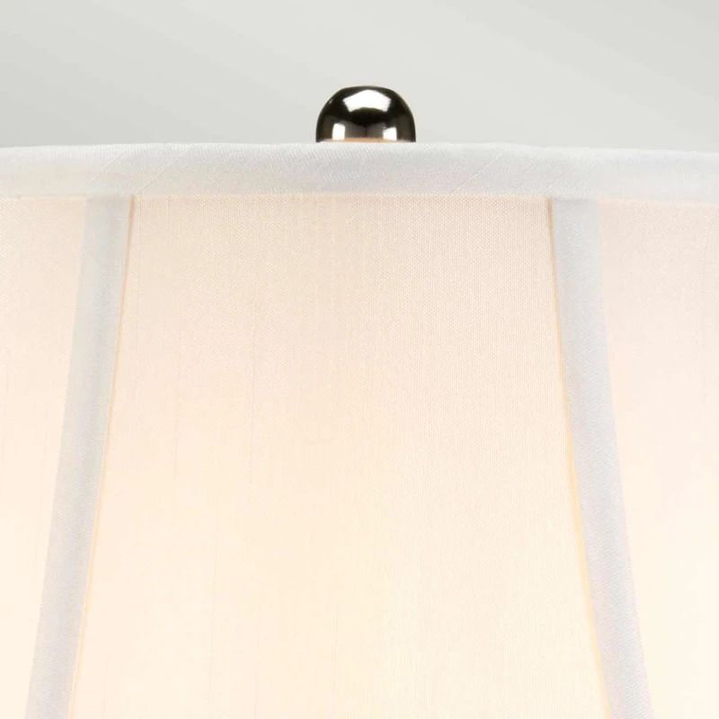 Elstead Lighting LED Tafellamp Silverthistle | 1X E27 Max 60W | White and Silver